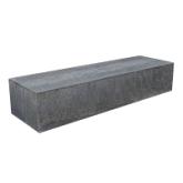 O.H. Sokkel Antraciet 190x50x15cm