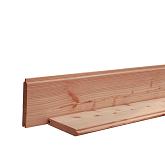 Douglas blokhutprofiel blank 2,8x19,5x400cm