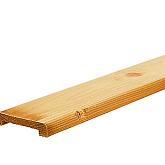 Afdeklat rechtscherm vuren (spon. 5,2cm) 1,9x7,0x181,5cm