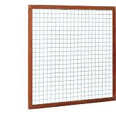 Hardhouten betonijzer trellis 180x180cm