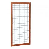Hardhouten betonijzer trellis 90x180cm