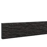 S4 Betononderplaat dubbel leisteenmotief gecoat 36x3,5x184cm
