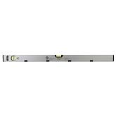 Waterpas in aluminium met 3 libellen en magneet 100cm