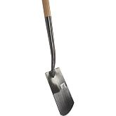 Spade met hals geslepen