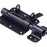 Hangslotgrendel zwart ø16 100x80mm
