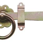 Rozetklinkstel geel verzinkt 170mm