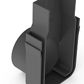ACO Slimline eindplaat met zijuitloop Ø50mm