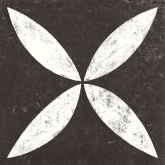VTW Solostone Belgian Stone Flower White 70x70x3,2cm