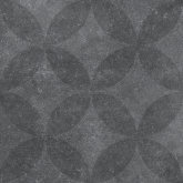 VTW Solostone Hormigon Floret Antracite 70x70x3,2cm BEPERKT BESCHIKBAAR. LEVERTIJD DAARNA ONBEKEND