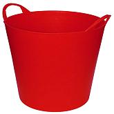 Kuip rood flexibel 42l
