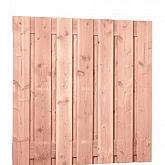Douglas 15-plankenscherm fijnbezaagd blank (1,9x19,5cm) 180x180cm