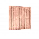 Douglas 19-plankenscherm fijnbezaagd blank (1,5x14cm) 180x180cm