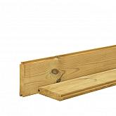 Grenen zelfbouwsysteem blokhutplank 2,8x14,5x200cm