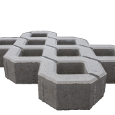 Grasbetontegel 40x60x10cm Grijs