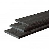 Douglas plank zwart fijnbezaagd 2,2x20x400cm