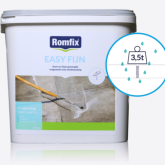 Romfix® voegmiddel easy fijn antraciet 12,5kg