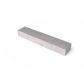 O.H. Betonbiels met facet Grijs 100x20x12cm