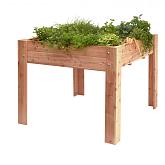 Douglas minigarden op poten blank 100x100x80cm