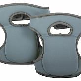 Kniebeschermers memory foam blauw extra comfort
