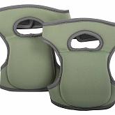 Kniebeschermers memory foam groen extra comfort