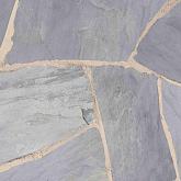 Flagstones Kandla Grey breukruw ca. 25-40mm dikte (4- 7st./ m²)