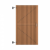 Lattendeur Thermovision Ayous op verstelbaar frame verticaal 99x178cm