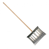 Sneeuwruimer gebogen metaal steel 160cm