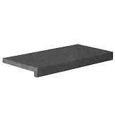 Zwembadrand Vietnam Black 60x30x5/2,5cm riven voorzijde gezoet