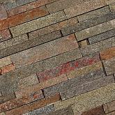 Stone Panels Rusty Quarzite 60x15x1,5-2,5cm (doos 0,45 m²)