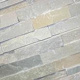 Stone Panels White Quarzite 60x15x1,5-2,5cm (doos 0,45 m²)