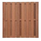 Hardhouten Keruing charmant scherm 15 180x180cm