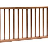 Hardhouten spijlenhek 180x80cm