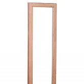 Douglas vast raam (zijlicht) blank 51,5x155cm