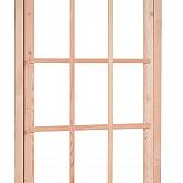 Douglas 9-ruits uitzetraam blank 89,8x136,3cm