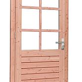 Douglas enkele 6-ruits deur Prestige blank met dubbelglas linksdraaiend 109x221cm