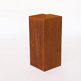 Overzetstuk muurelement Corten hoek 17x30x12,8cm