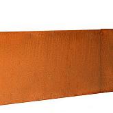 Hoekstuk borderpaneel Corten inwendig 15x28x15cm