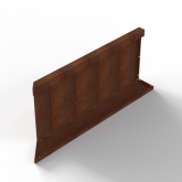 Bloembak Module+ Inwendig hoekpaneel C 90x42cm R