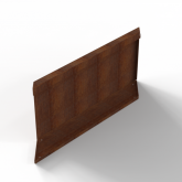 Bloembak Module+ Parallel paneel E 90x42cm R