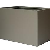 Bloembak vlak Taupe 60x90x60cm