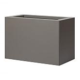 Bloembak vlak Taupe 30x60x40cm