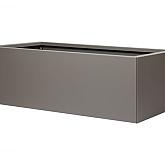Bloembak vlak Taupe 60x120x40cm