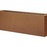 Bloembak vlak Corten 30x150x60cm