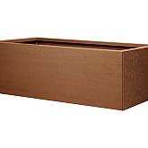 Bloembak vlak Corten 60x210x40cm