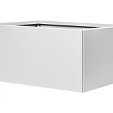 Bloembak vlak Wit 60x90x40cm