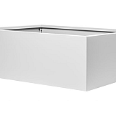 Bloembak vlak Wit 180x210x40cm
