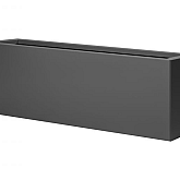 Bloembak vlak Antraciet 30x120x40cm