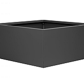 Plantenbak vlak Antraciet 90x90x40cm