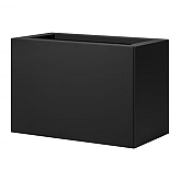 Plantenbak vlak Grafietzwart 60x30x80cm