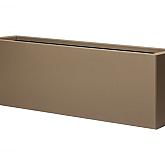 Bloembak vlak Suprabruin 30x120x60cm